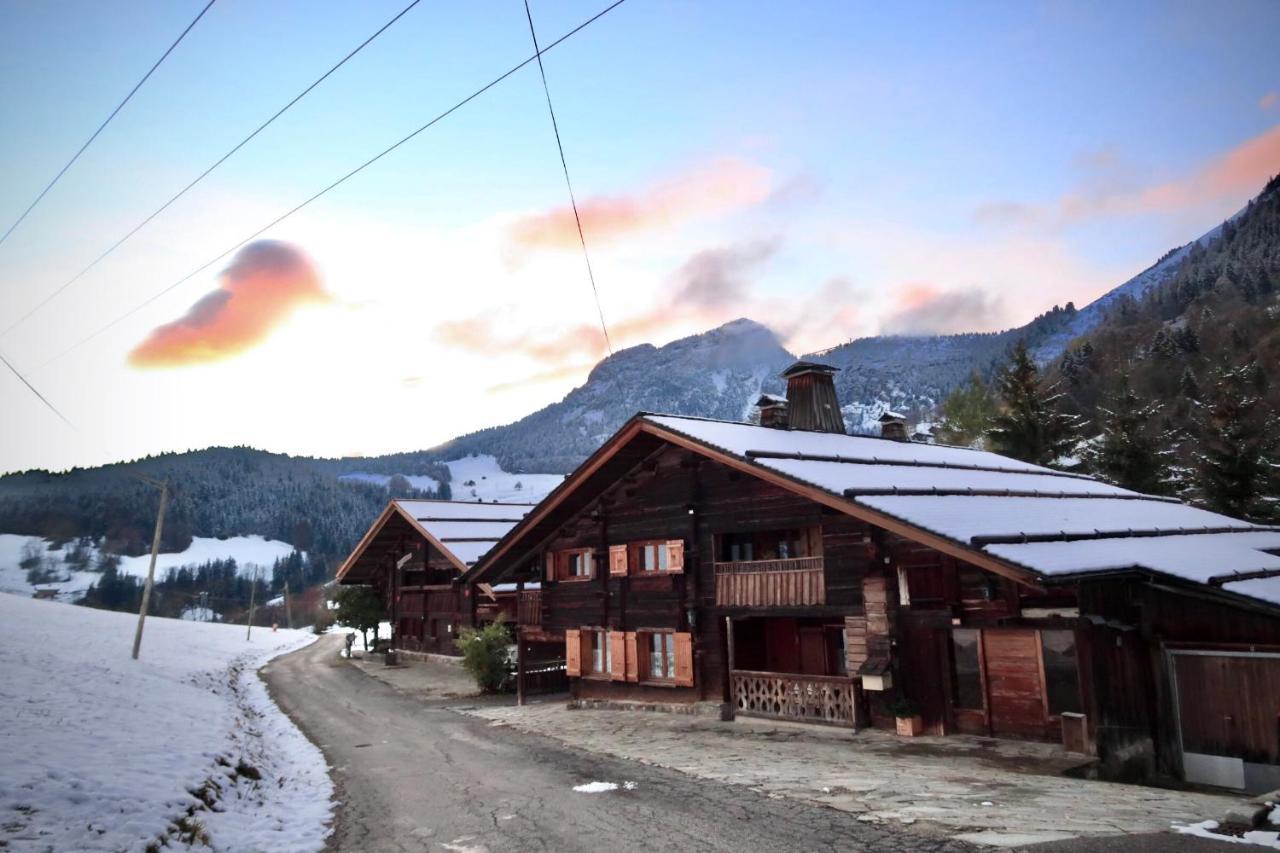 Lachat Appartement En Chalet Typique Le Grand-Bornand Exteriör bild